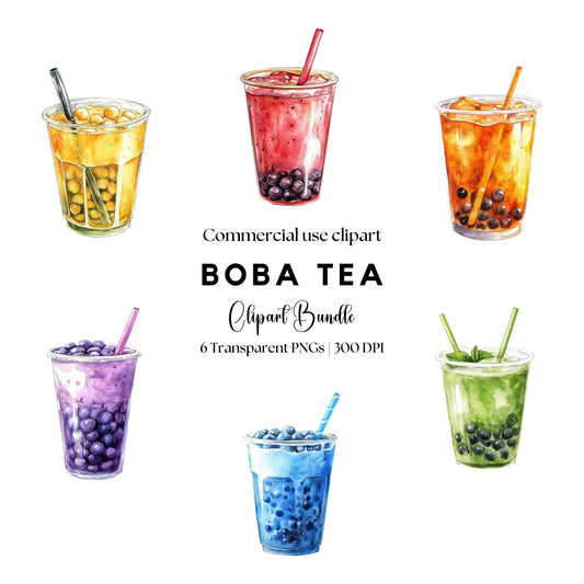 Boba Tea Clipart