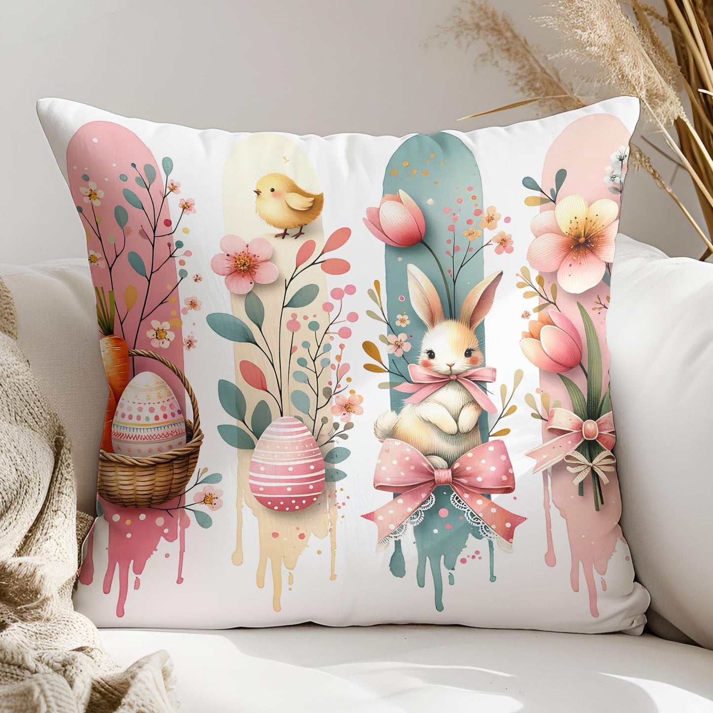 Linda pincelada de Pascua PNG