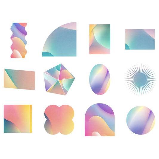 Geometric shapes clipart