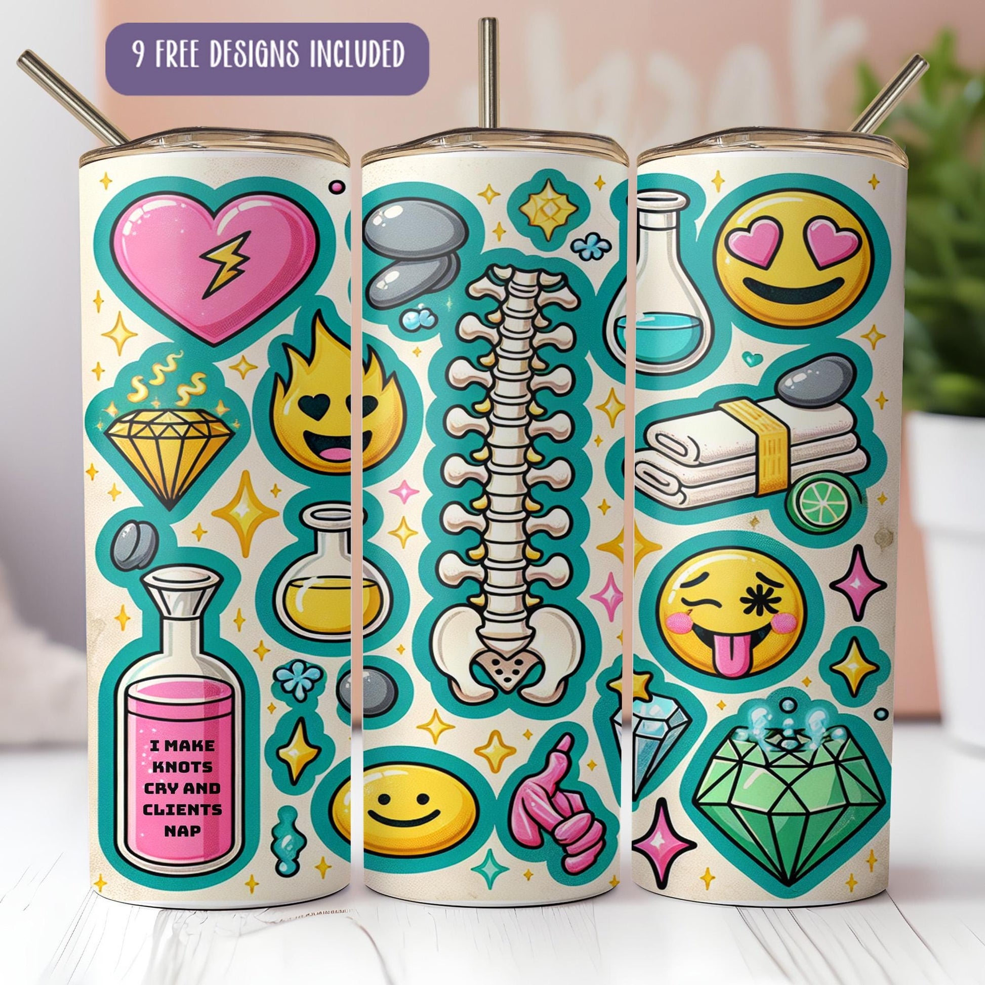 a couple of cans that have stickers on them
