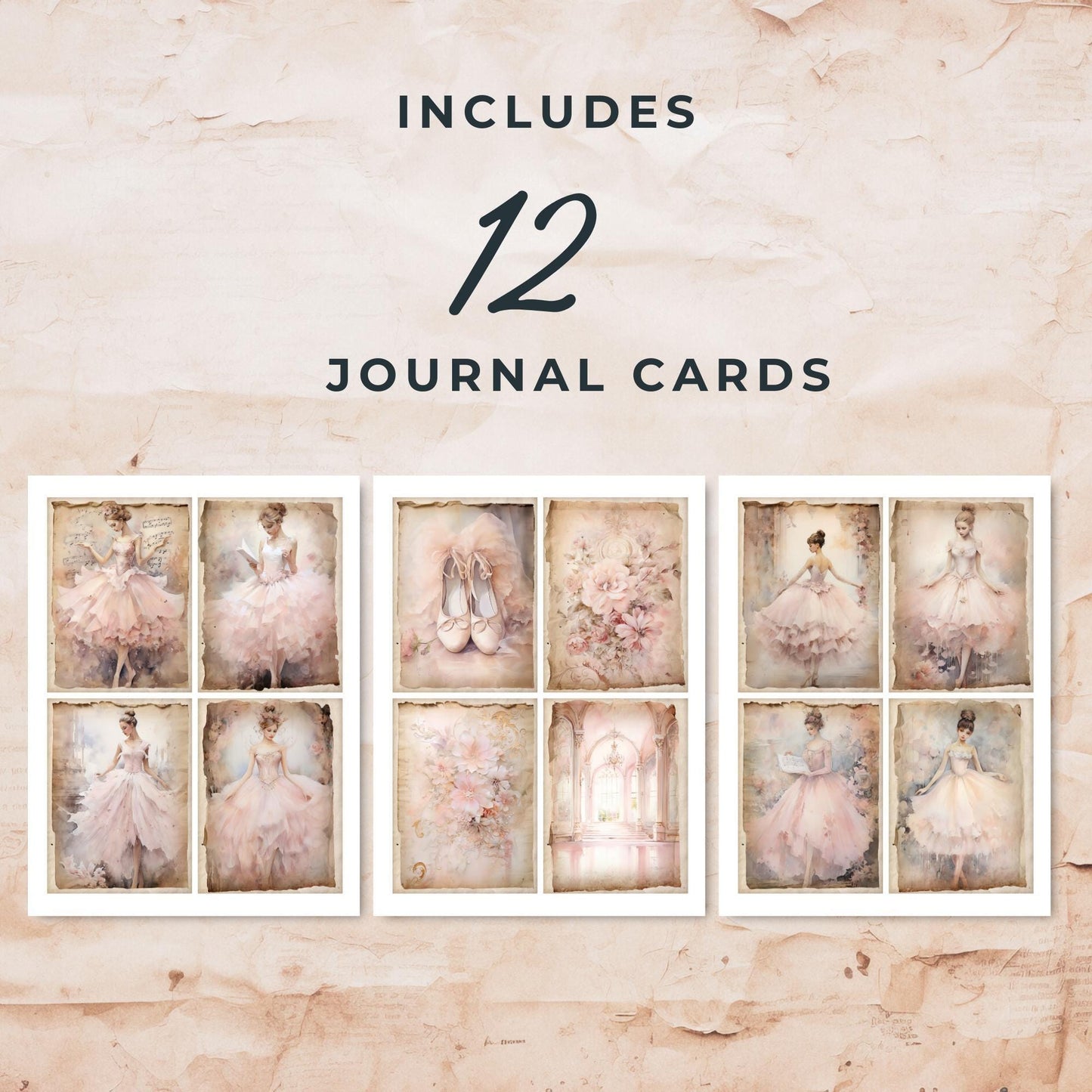 The Ballerina Junk Journal Mega Kit