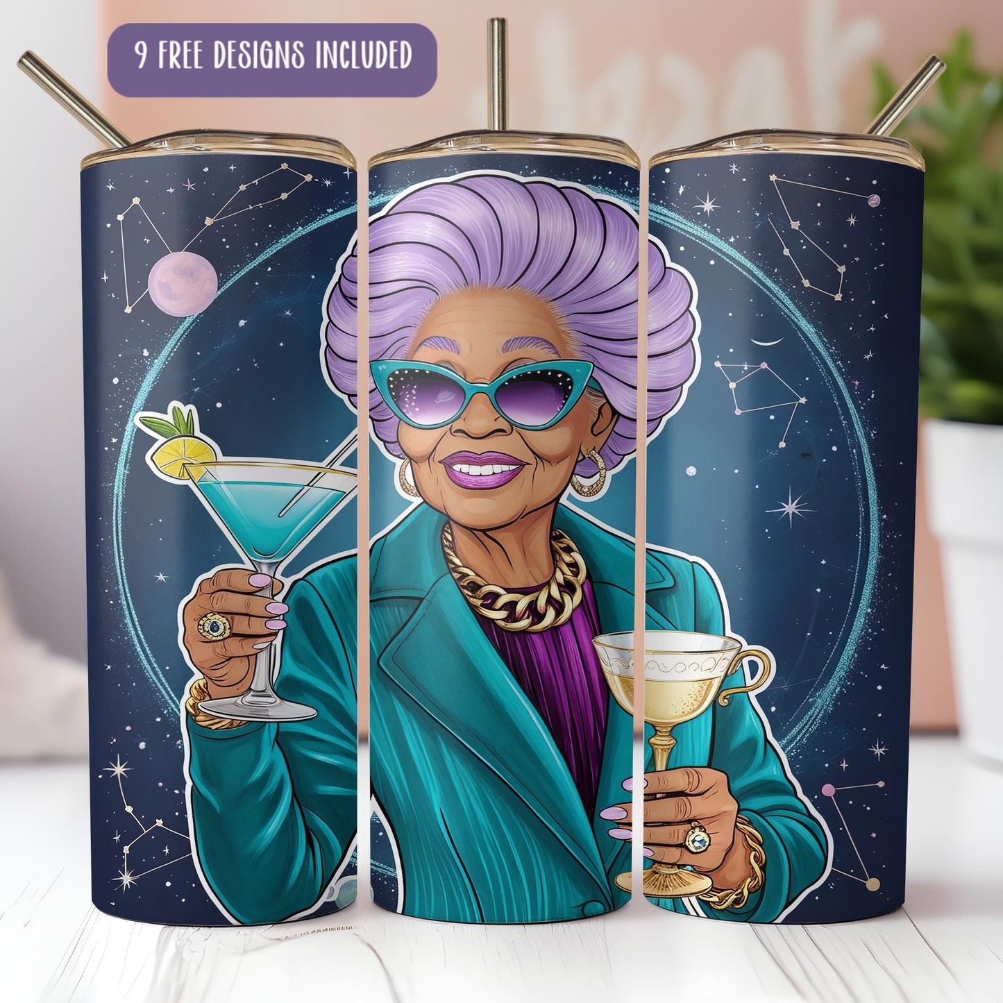 a woman holding a martini in her hand