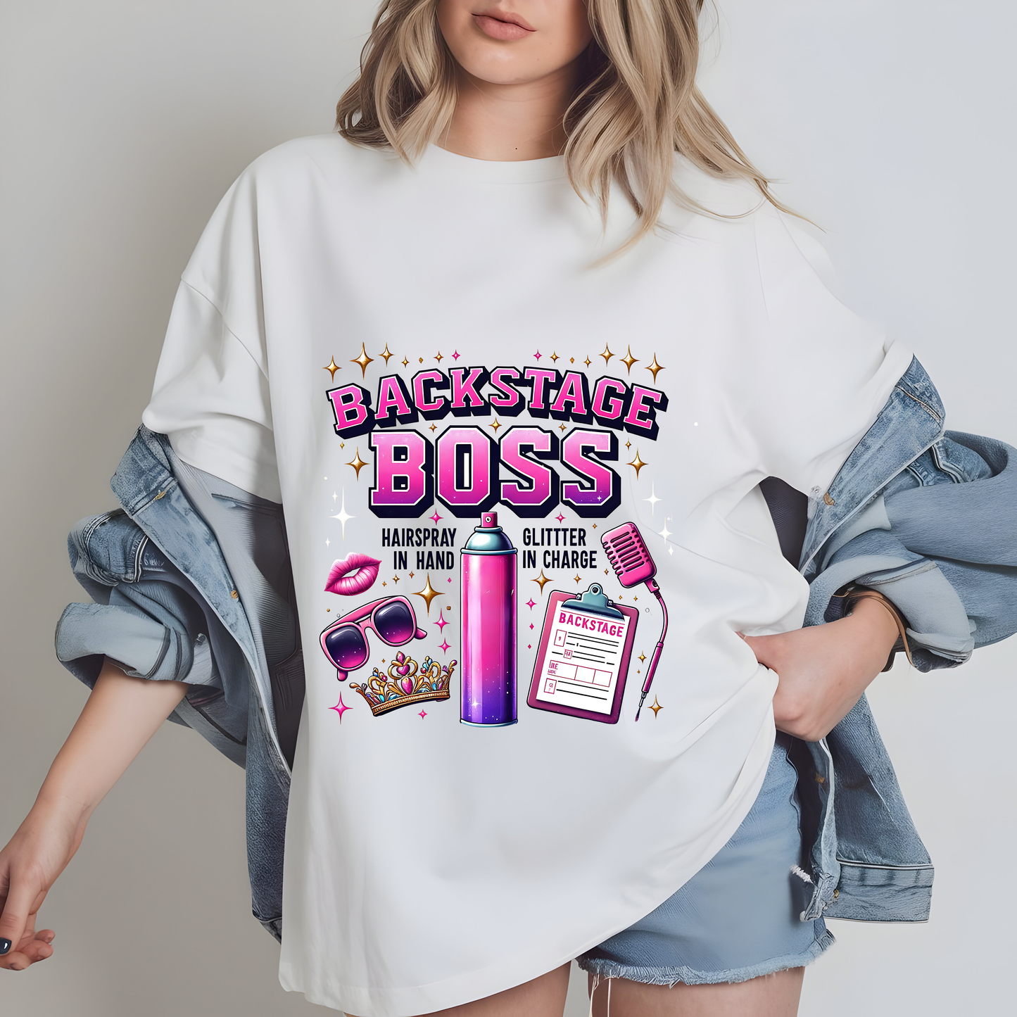 Pageant T-Shirt PNG – Beauty Queen Crown Sublimation Design for Contestants & Moms