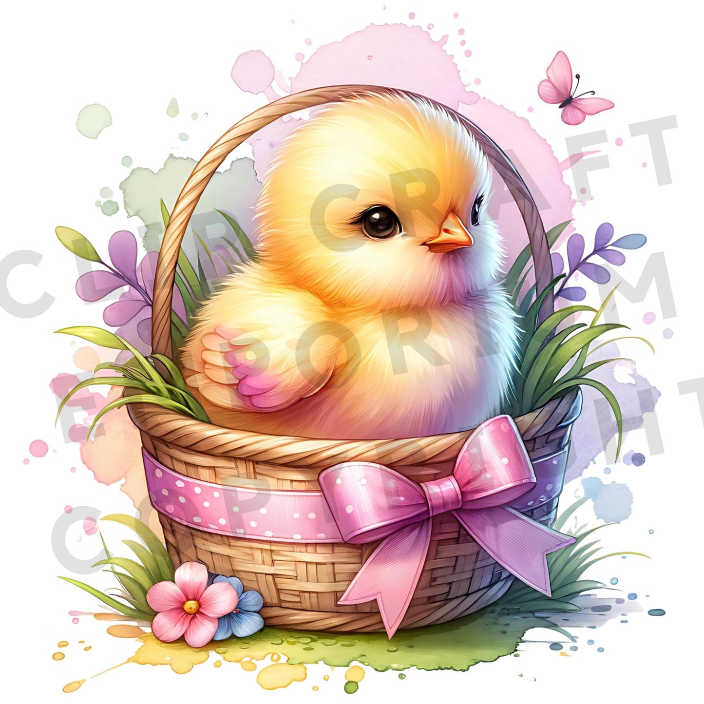 Paquete de imágenes prediseñadas de Pascua súper lindo