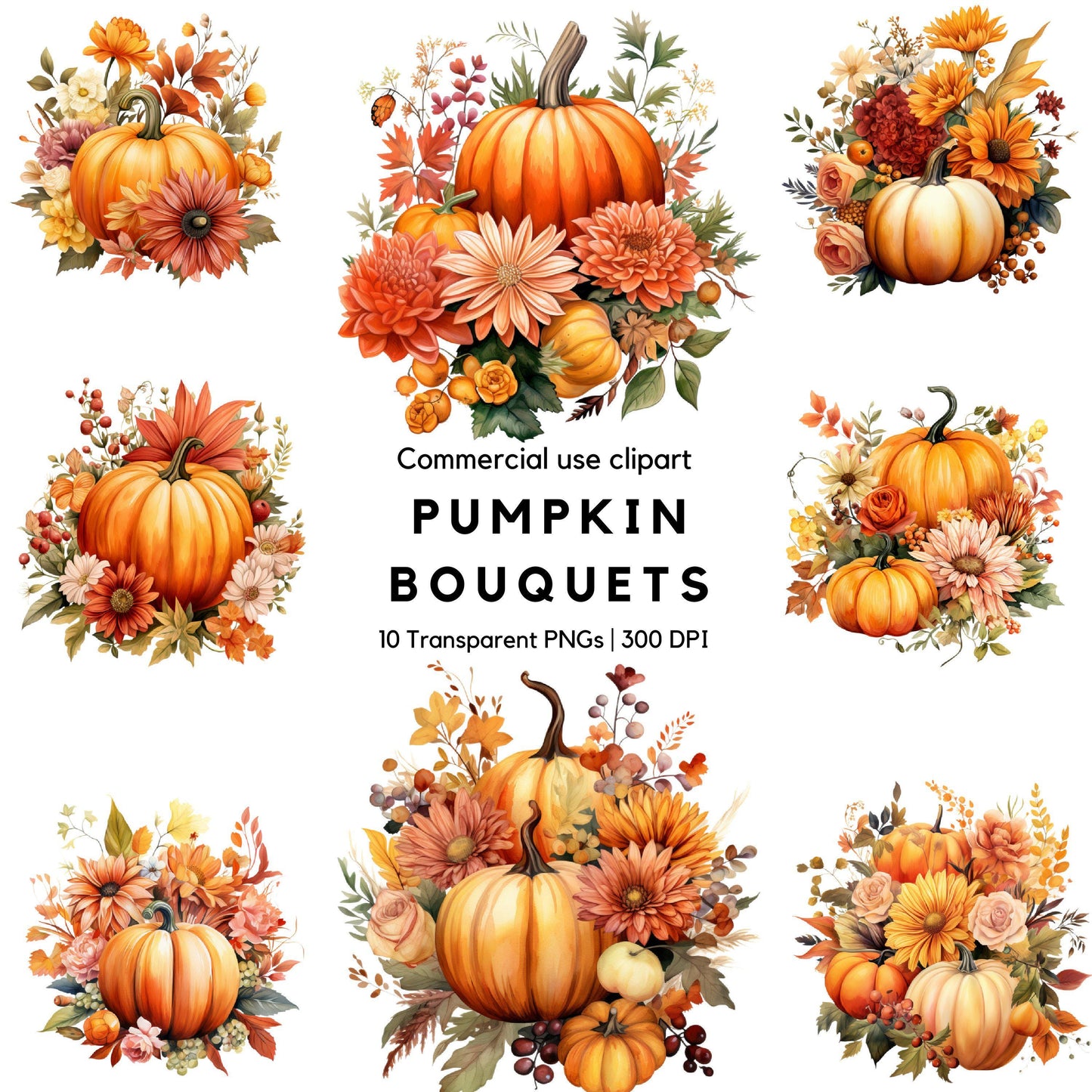 Pumpkin Bouquets