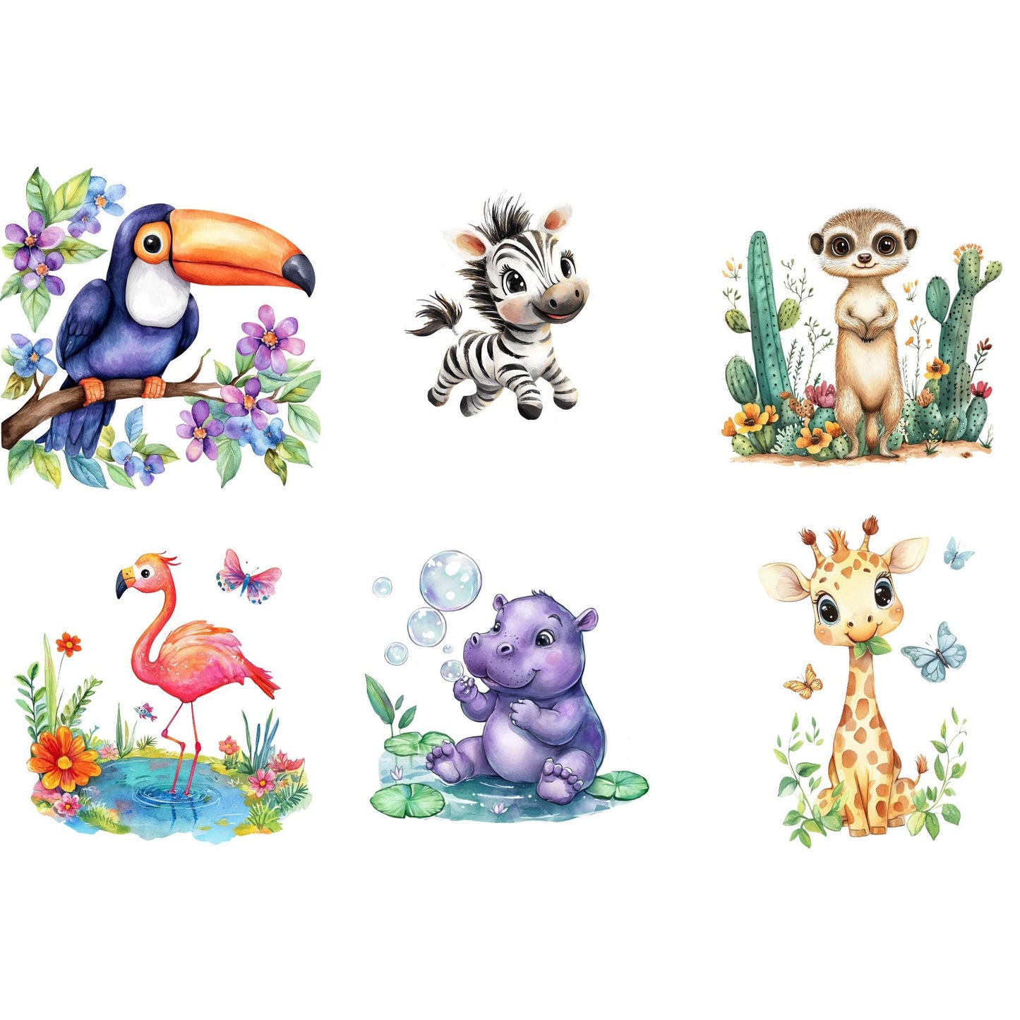 Wild One Safari Clipart