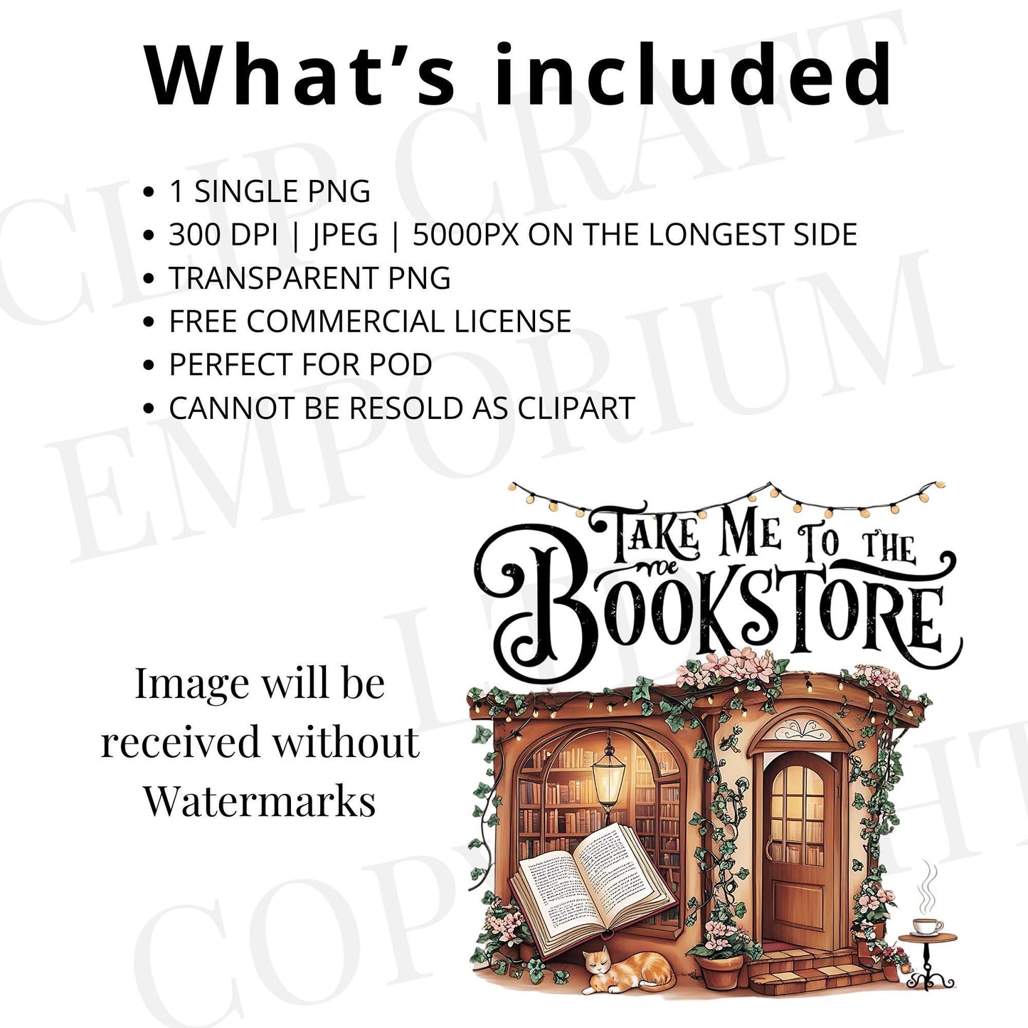 Take Me to the Bookstore PNG