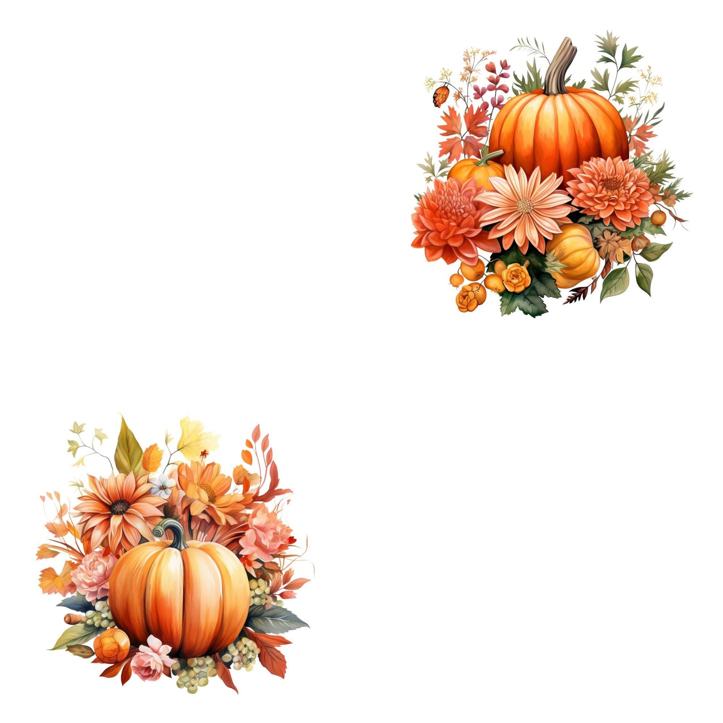 Pumpkin Bouquets
