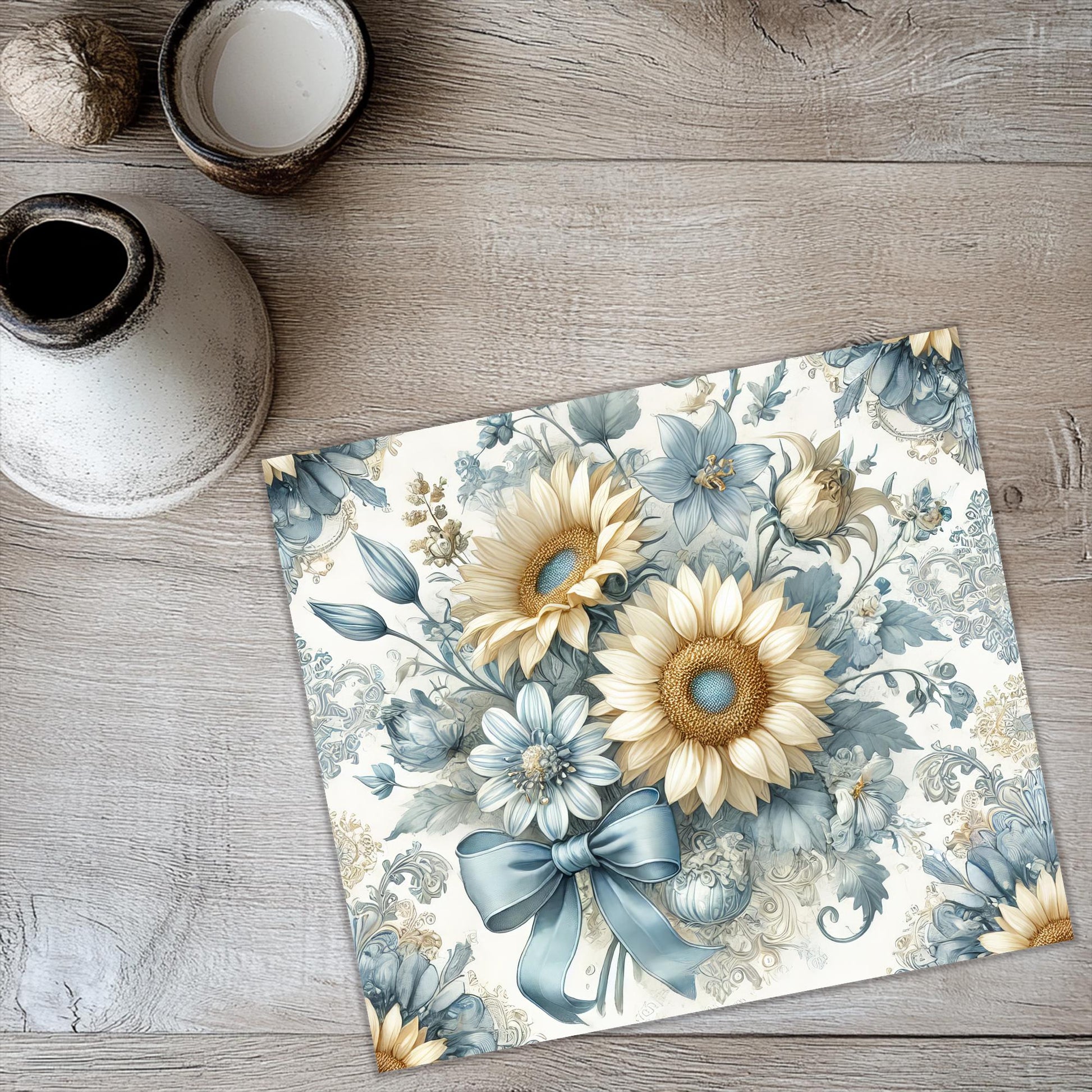 a picture of a vase of flowers on a table