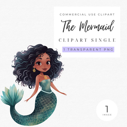 The Mermaid Clipart