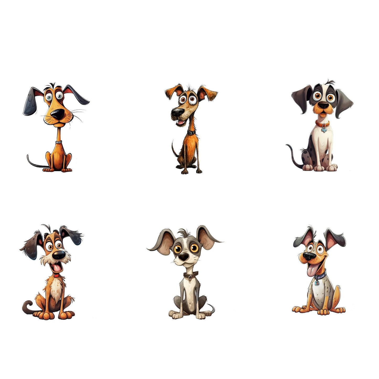Quirky Dog Clipart