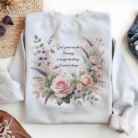 Serenity Prayer Sublimation PNG