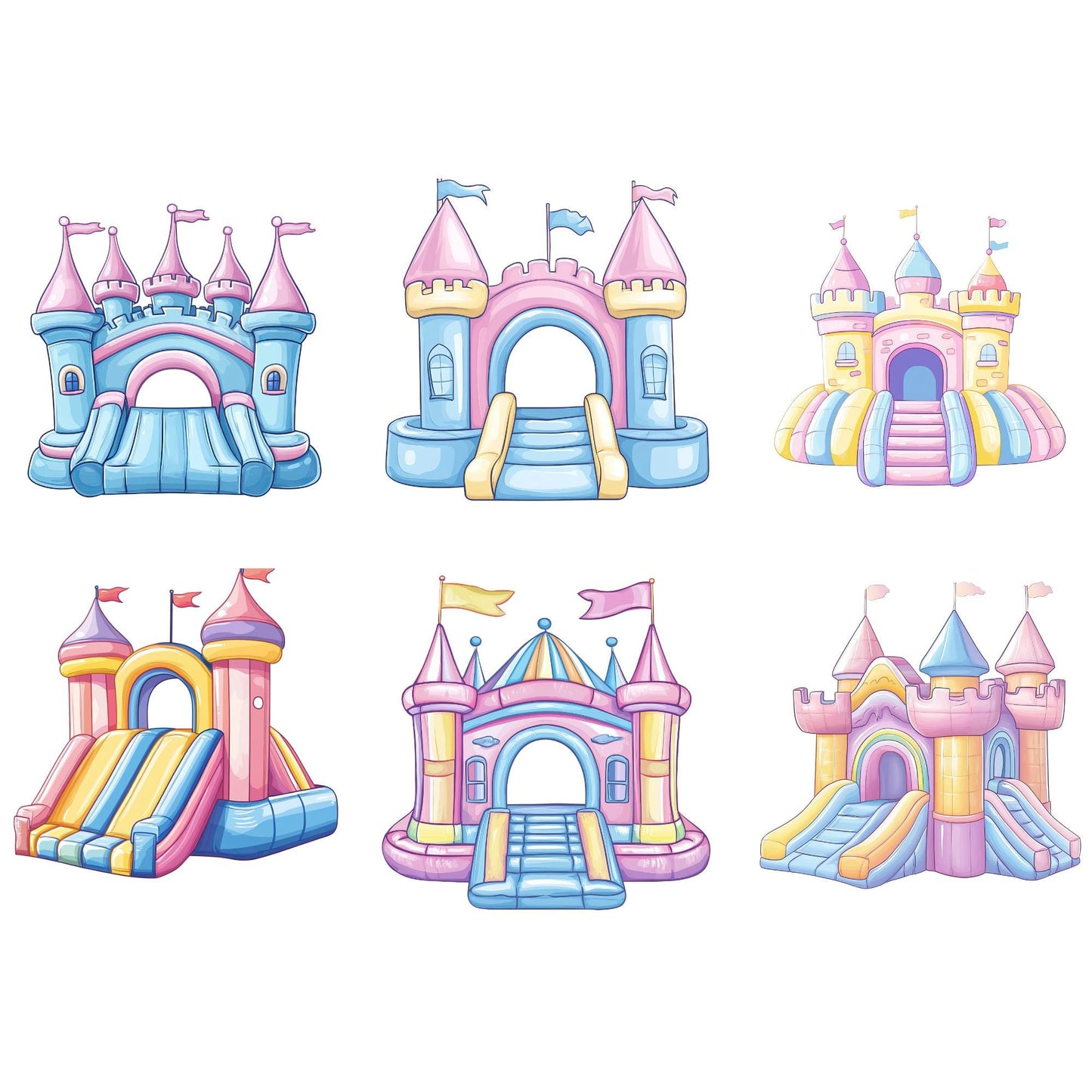 Bounce House Clipart