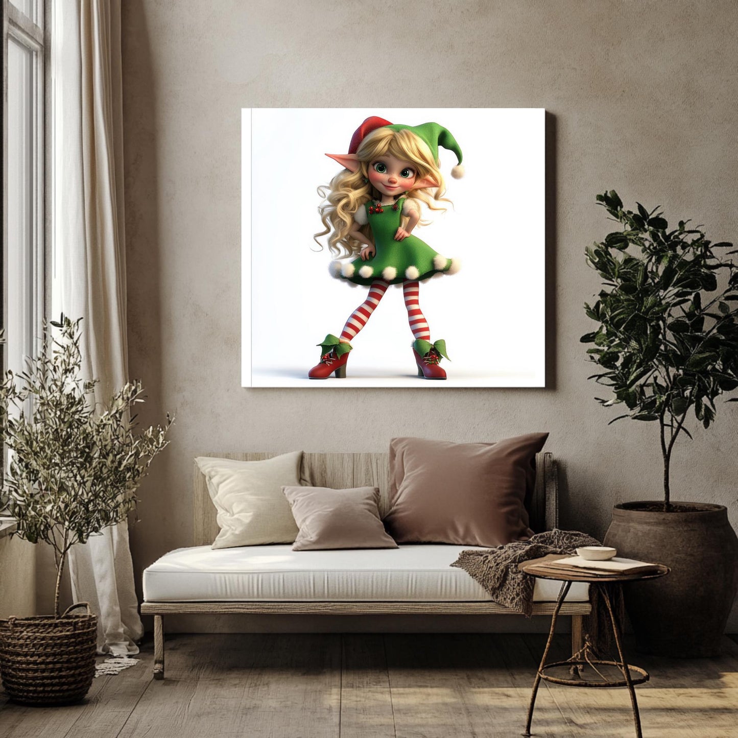 15 Quirky Christmas Elf Girl Clipart