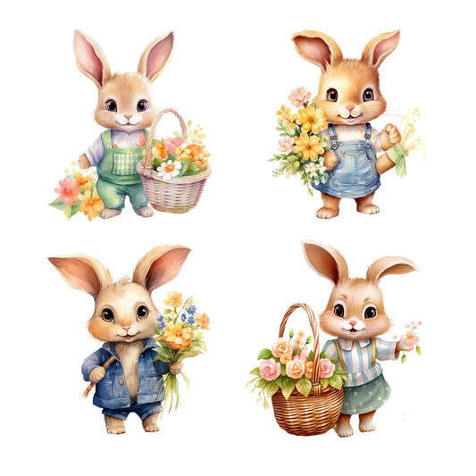 Cute Easter Bunny Clipart