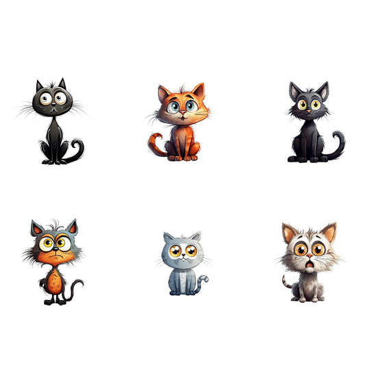 Quirky Cat Clipart