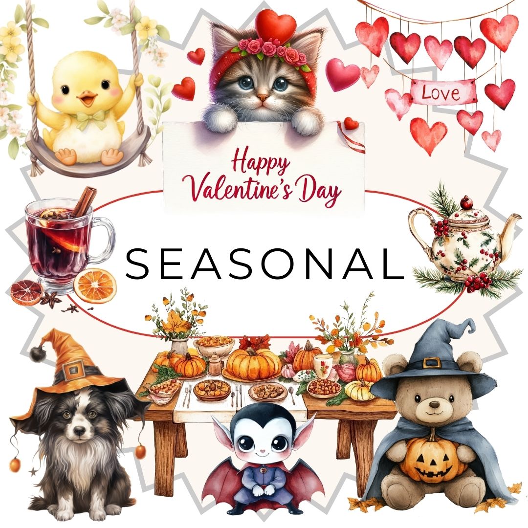 Whole Store Lifetime Clipart & Tumbler Wrap Pass – 15,000+ PNGs | Commercial Use