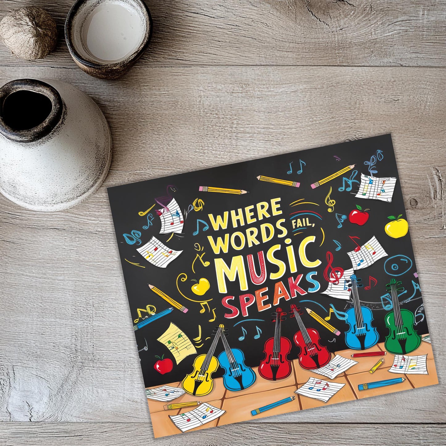 a picture of a music book on a table