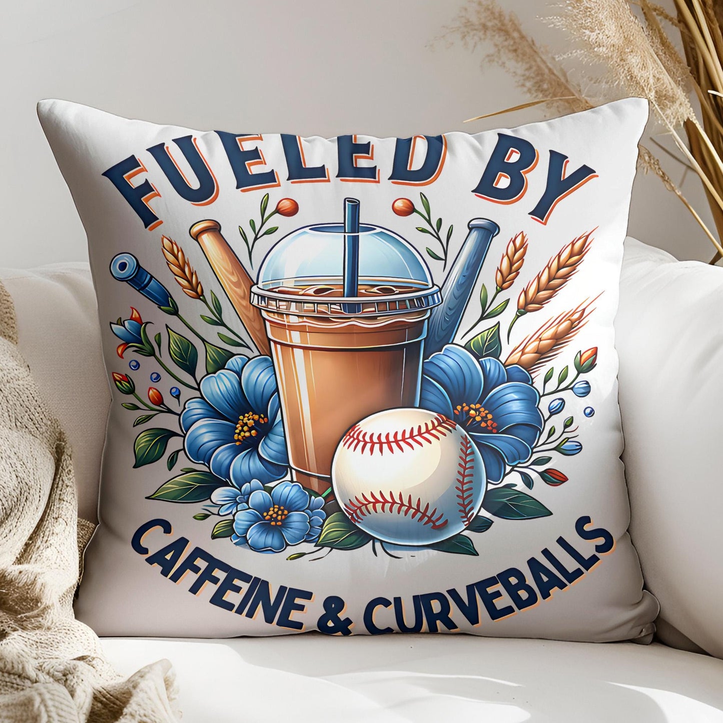 Running on Caffeine and Curveballs PNG