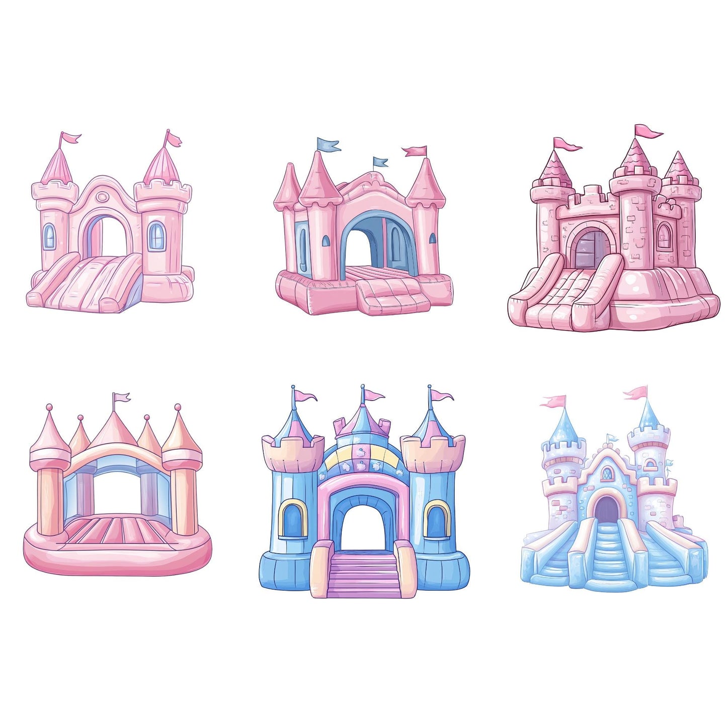 Bounce House Clipart