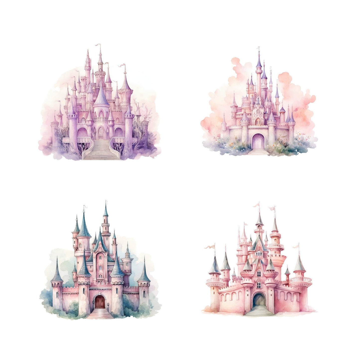 Magical Castle Clipart