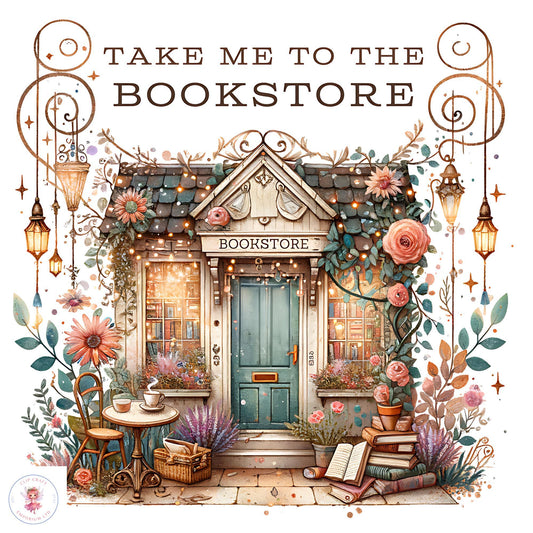 Take Me to the Bookstore PNG