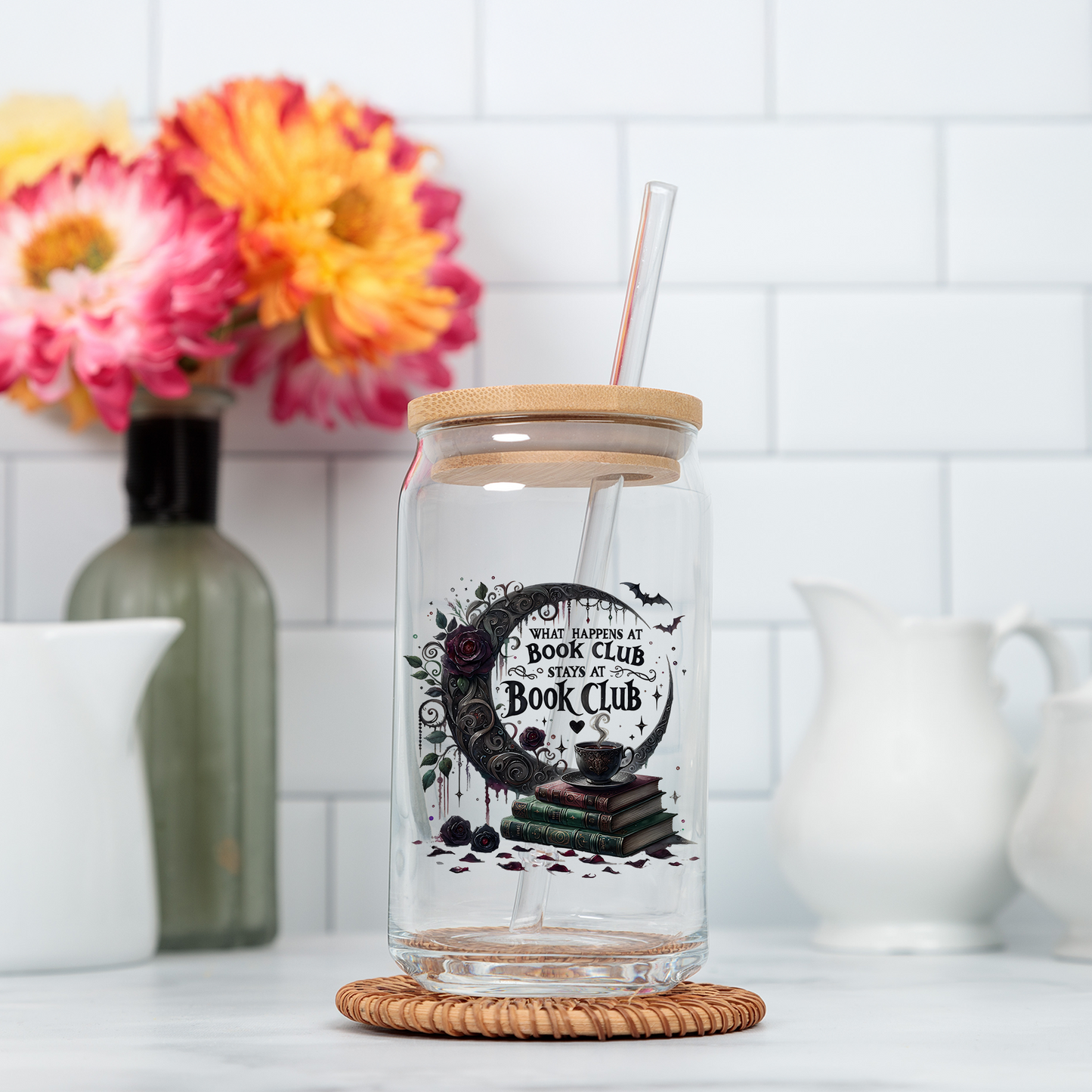 What Happens in Book Club PNG – Funny Romance Book Lover Sublimation Design