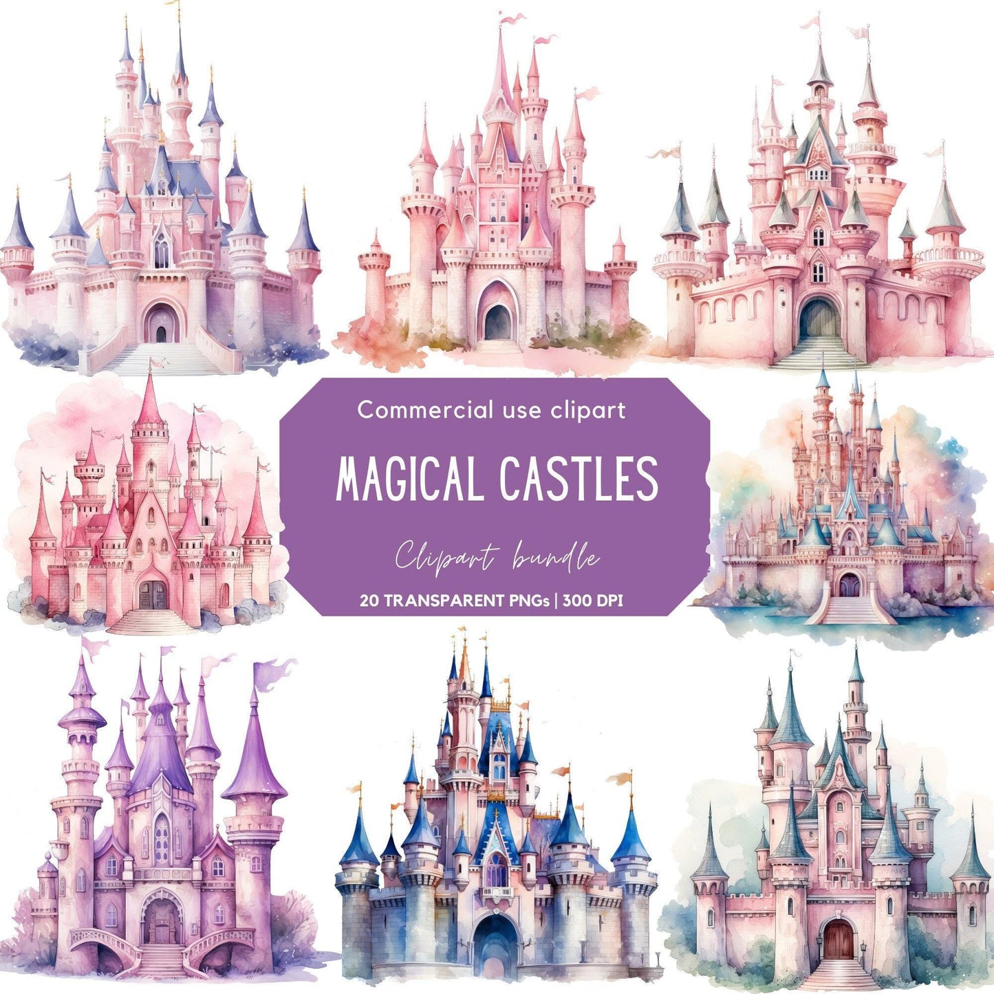 Magical Castle Clipart