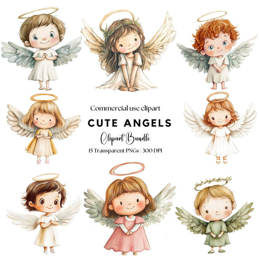 Cute Angel Clipart