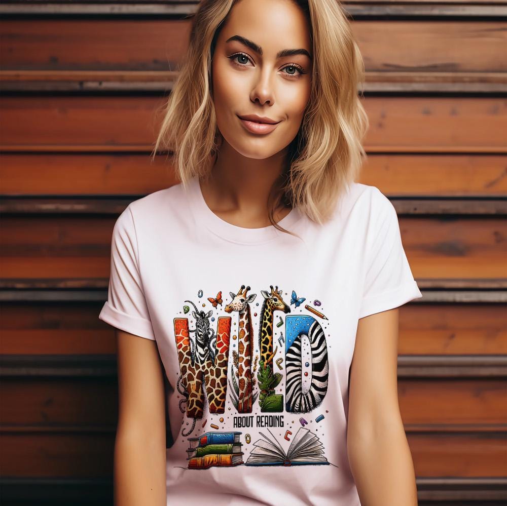 Wild About Reading PNG