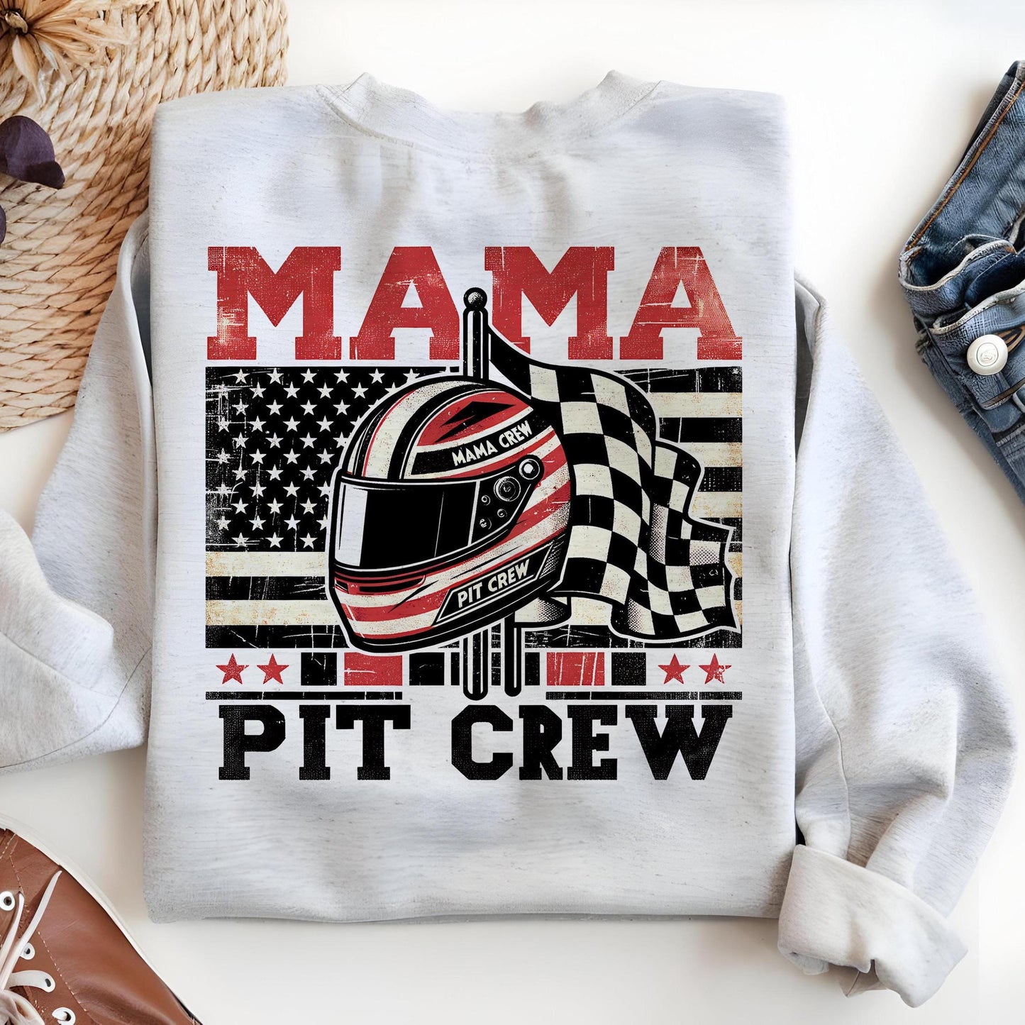 Mamá del equipo de boxes PNG