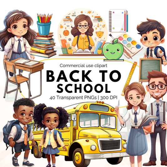 Clipart de regreso a la escuela