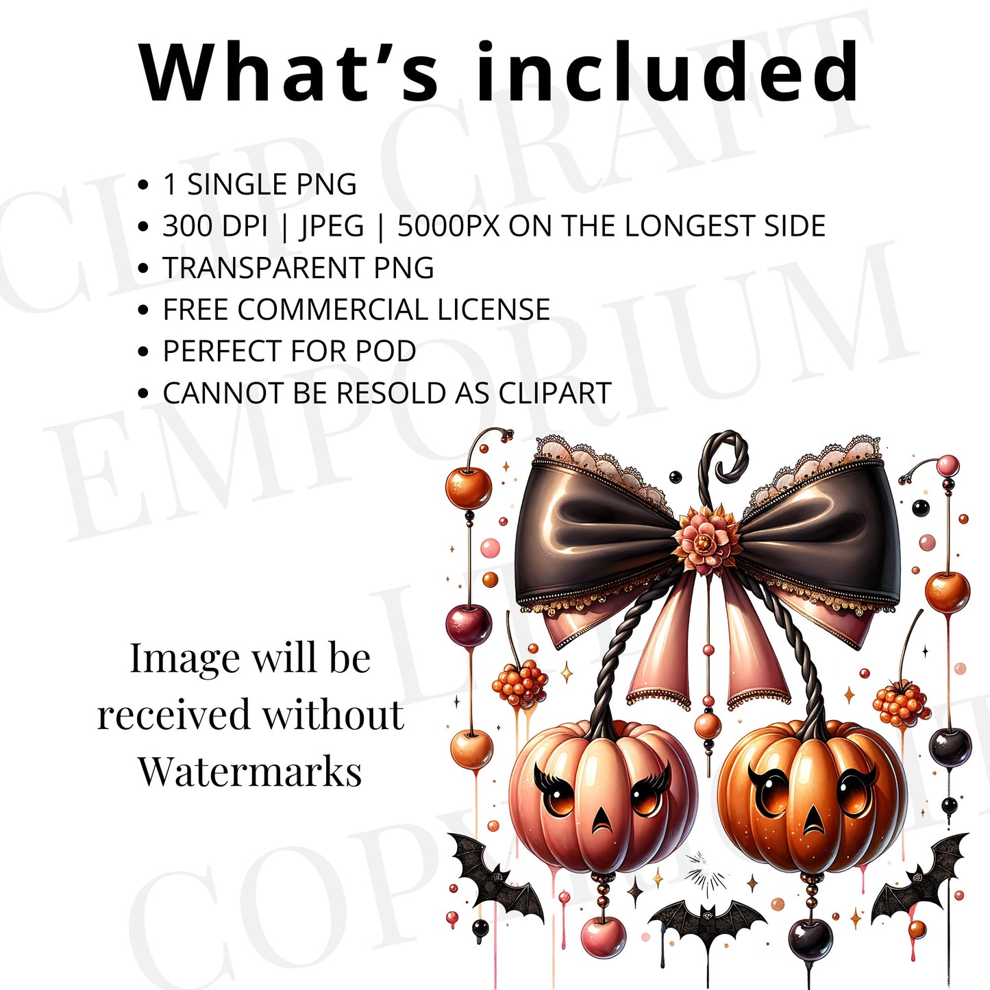 Cherries Pumpkin PNG – Coquette Fall Sublimation with Bows, Pumpkins & Cherries