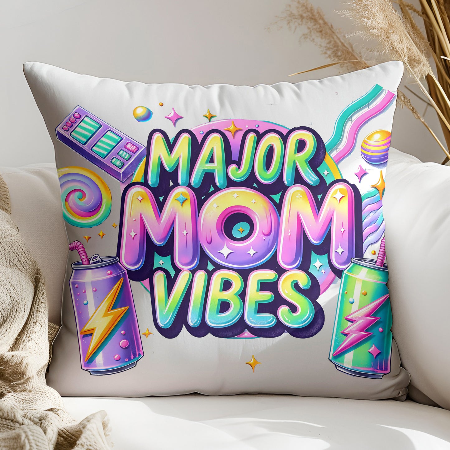Cool Mom Energy PNG – Funny Sassy Mom Life Sublimation Design