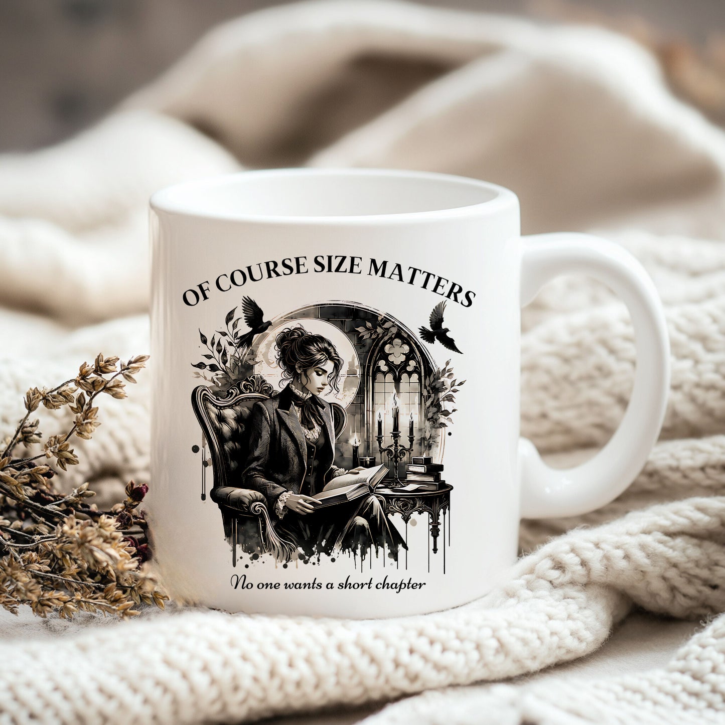 Dark Romance PNG – Gothic Book Lover Sublimation Design for Smut & Book Club Readers (Copy)