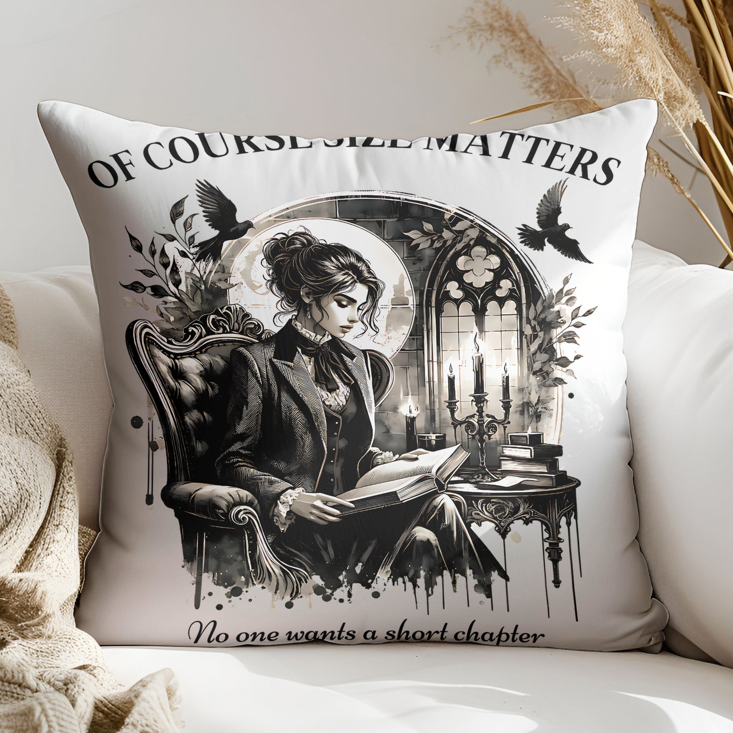Dark Romance PNG – Gothic Book Lover Sublimation Design for Smut & Book Club Readers (Copy)