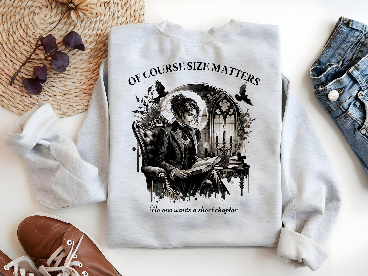 Dark Romance PNG – Gothic Book Lover Sublimation Design for Smut & Book Club Readers (Copy)