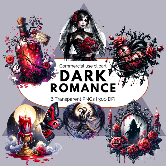 Dark Romance Clipart