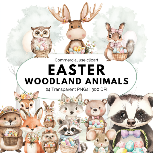 Easter Woodland Animals