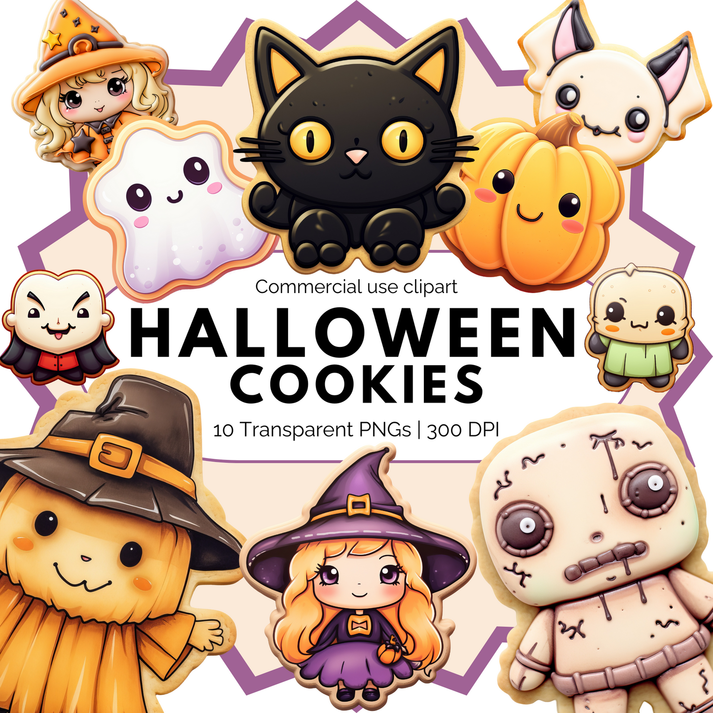 Halloween Cookie Clipart