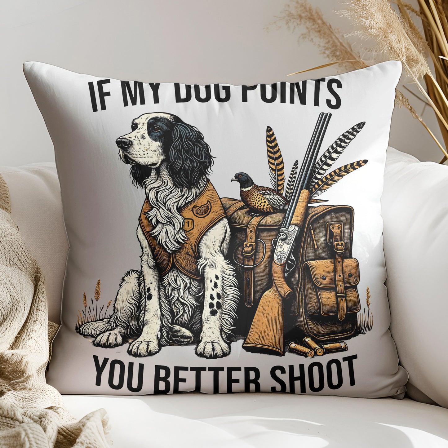 Hunting Dog Cooler PNG – GSP Duck Hunting Sublimation Design for Dog Dads & Outdoor Lovers
