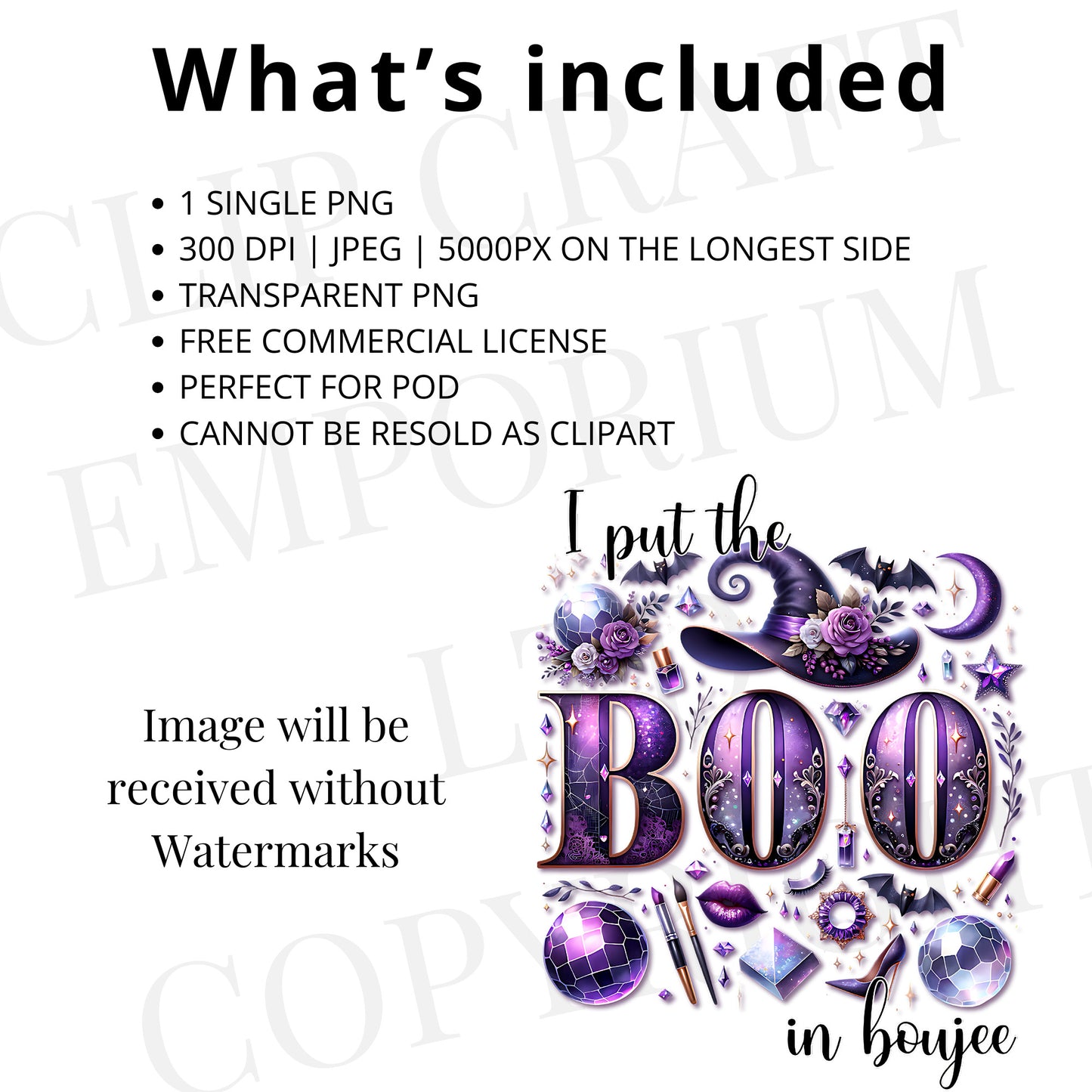 I Put The Boo in Boujee PNG – Coquette Ghost Retro Halloween Sublimation