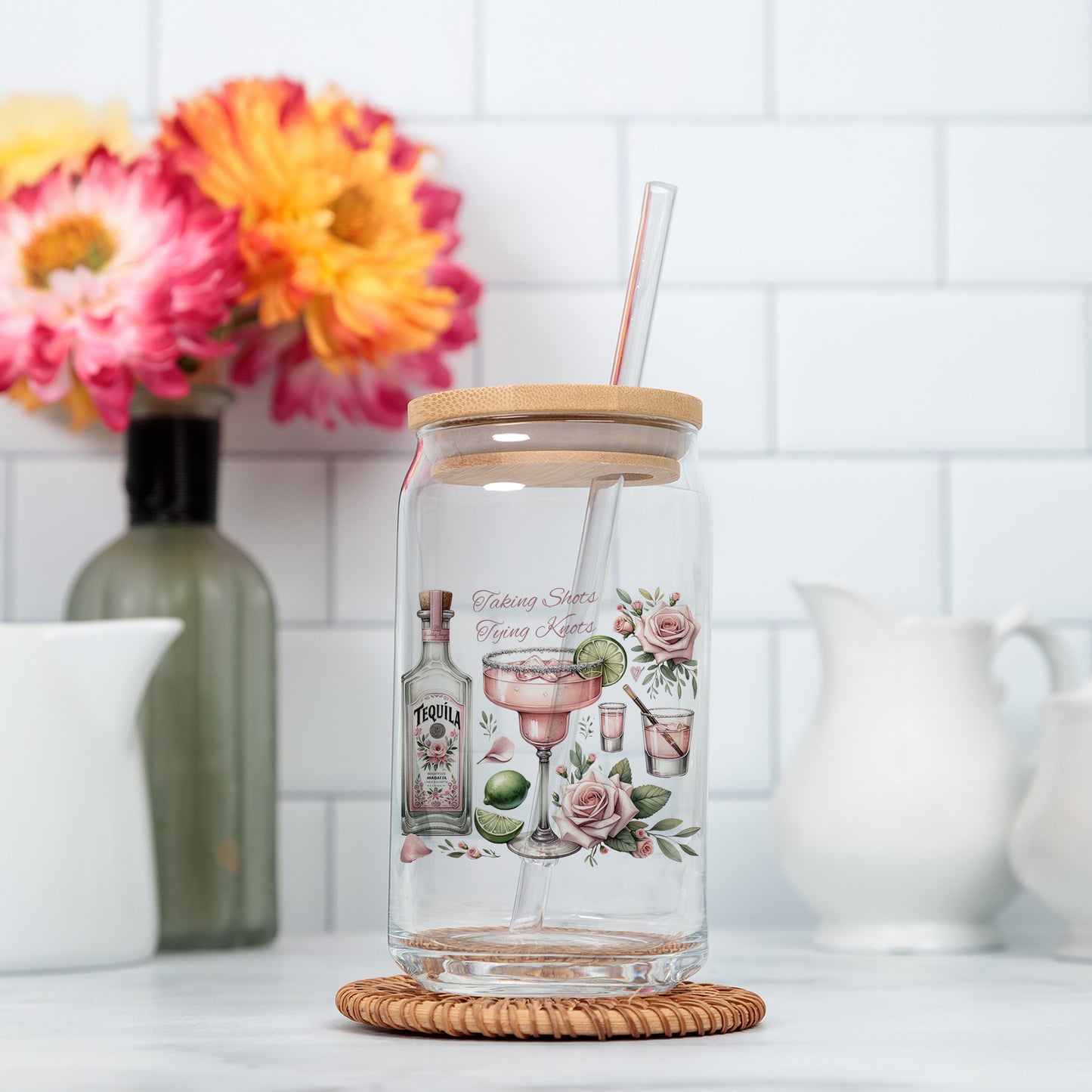 Margaritas and Matrimony PNG – Bachelorette Sublimation Design for Bride Party Shirts