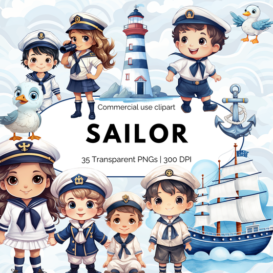 Clipart de marinero