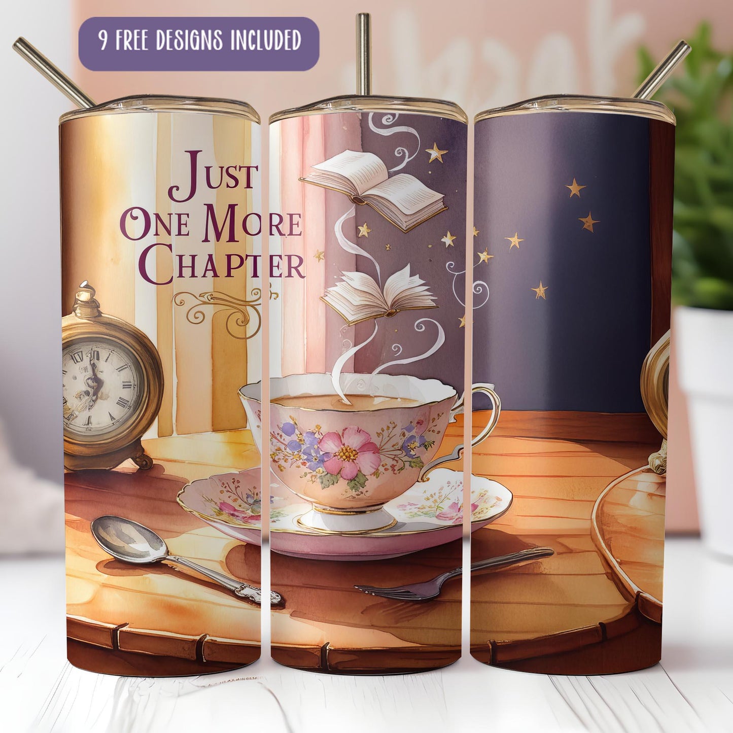 a set of three coffee mugs sitting on top of a table