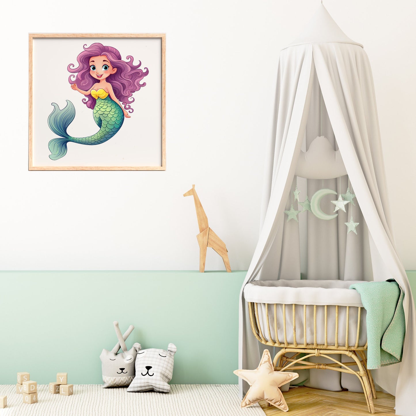 La sirena clipart