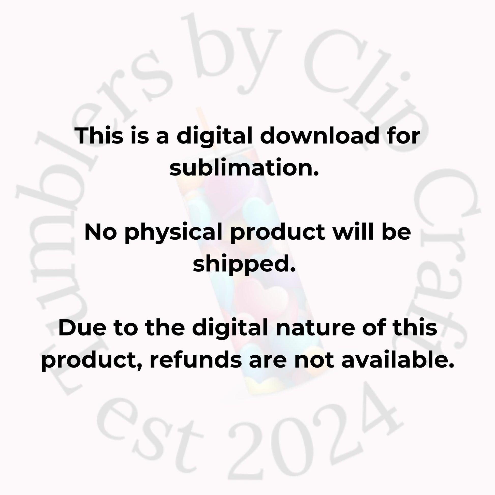 this is a digital download for sublimation no physical product will be shipped due