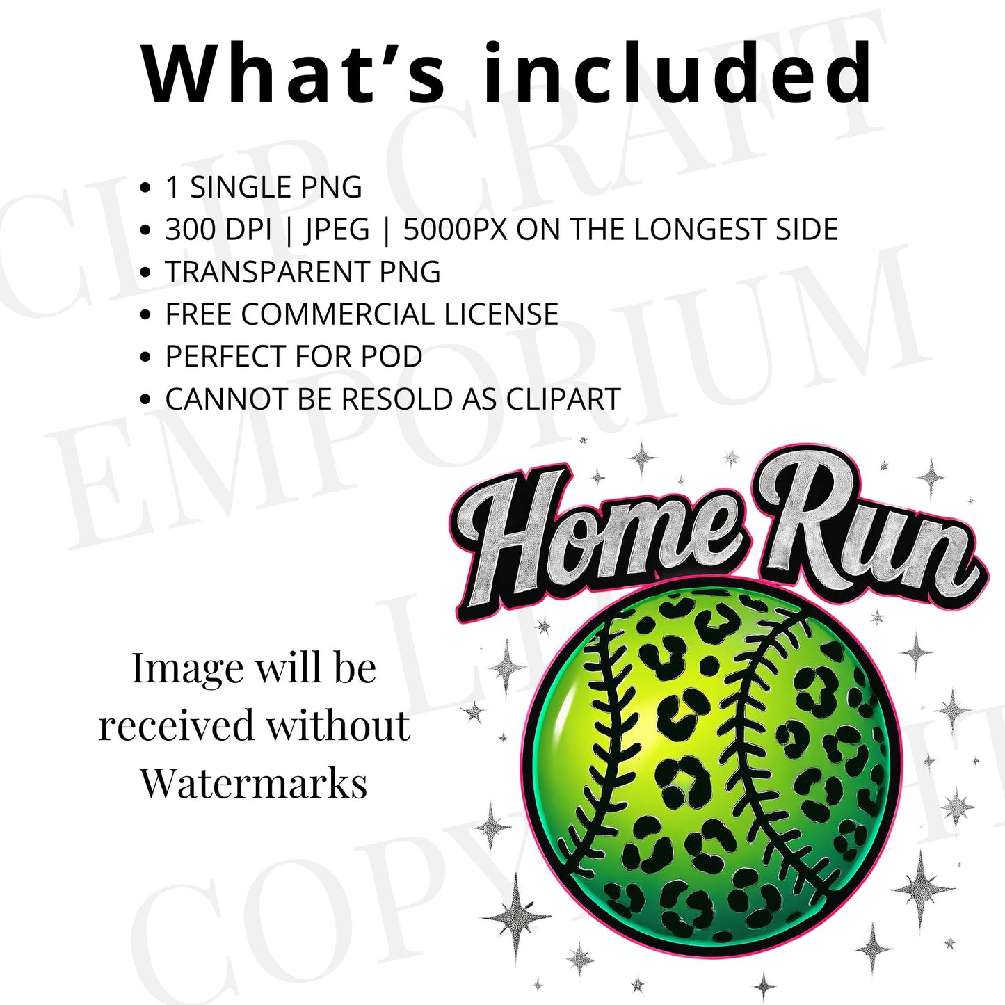 what's included in this poster?