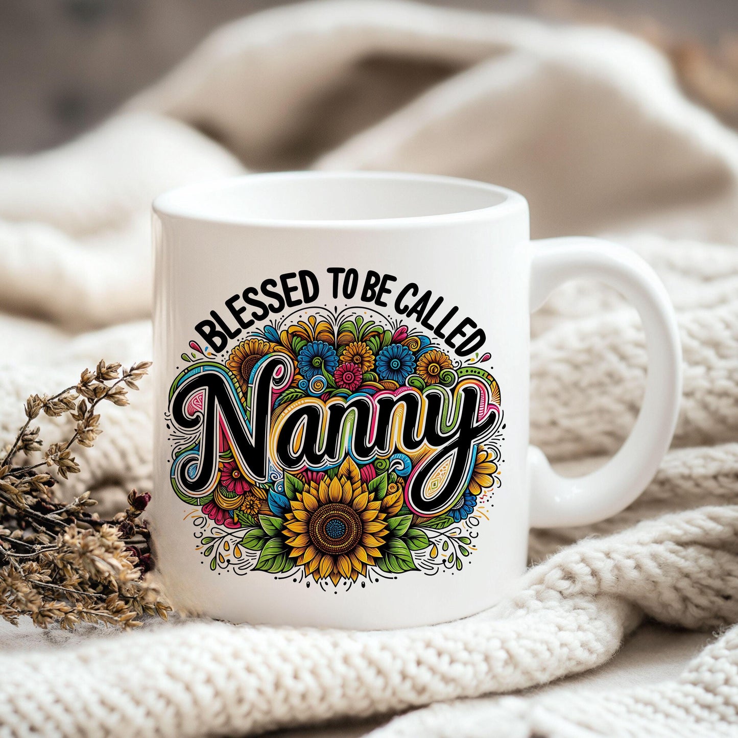 Blessed to be Called Nanny PNG