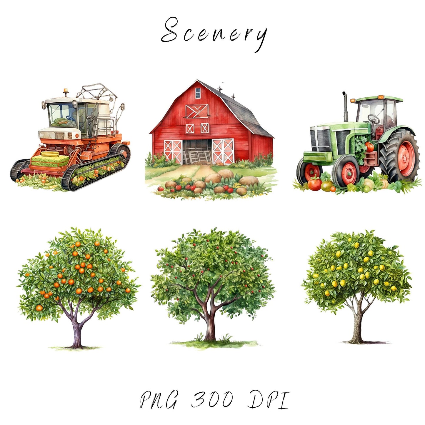 On the Farm Clipart
